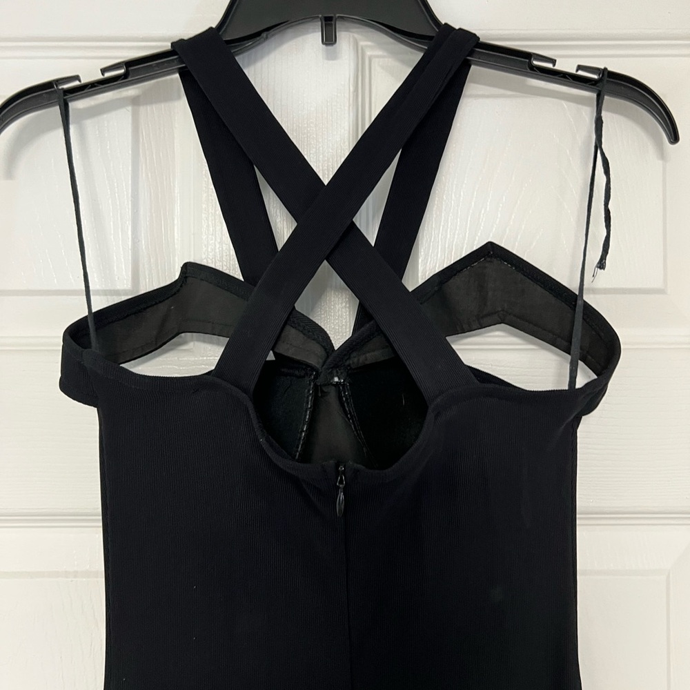 The Indecent Proposal Dress. Gorgeous Black Semi Formal Maxi Dress. - Picture 6 of 11